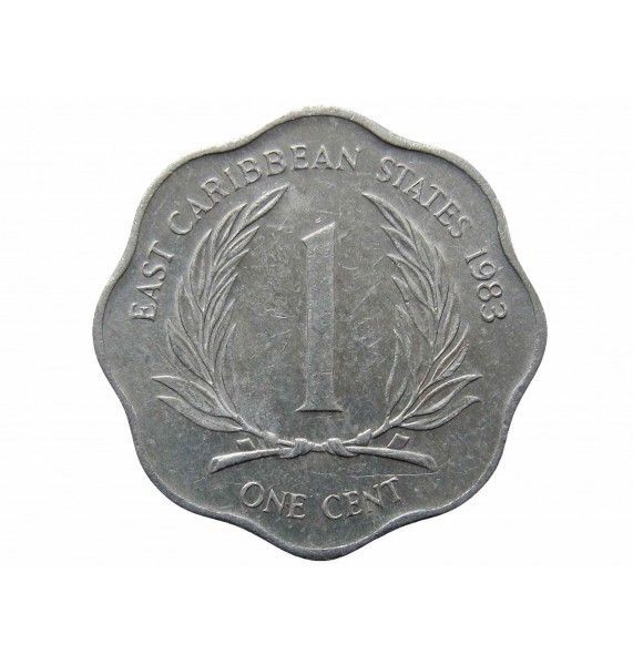 Восточно-Карибские штаты 1 цент 1983 г.