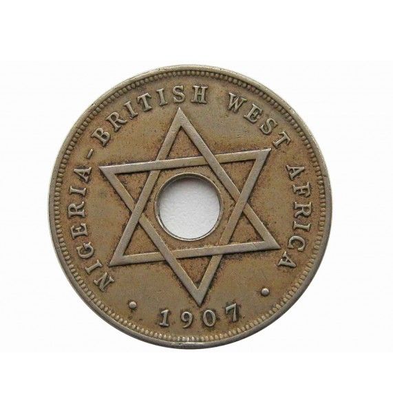 Британская Западная Африка 1 пенни 1907 г.
