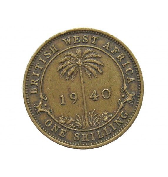 Британская Западная Африка 1 шиллинг 1940 г.