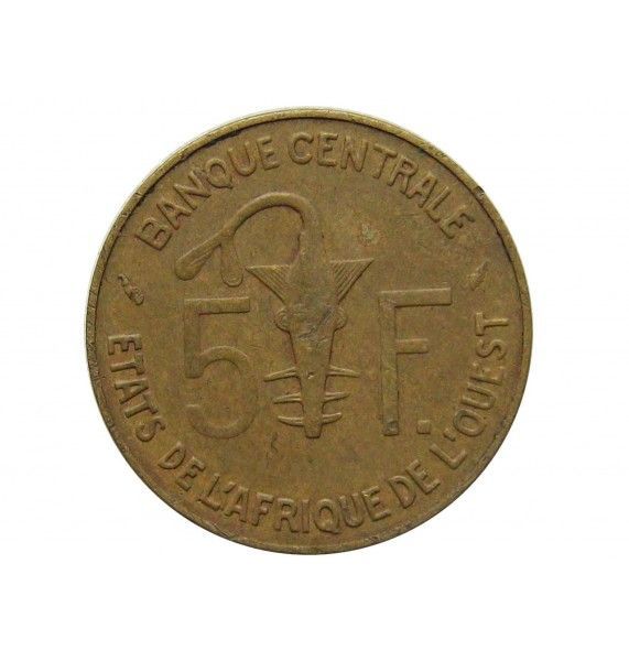 Западно-Африканские штаты 5 франков 1981 г.