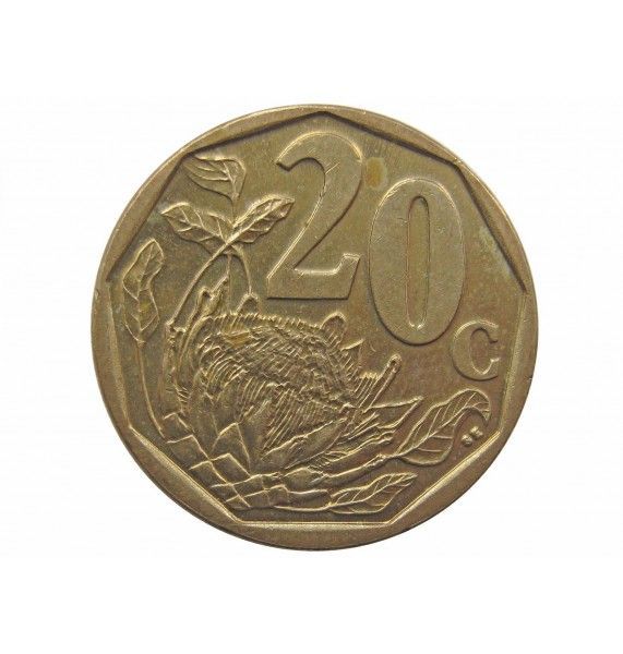 Южная Африка 20 центов 2010 г.