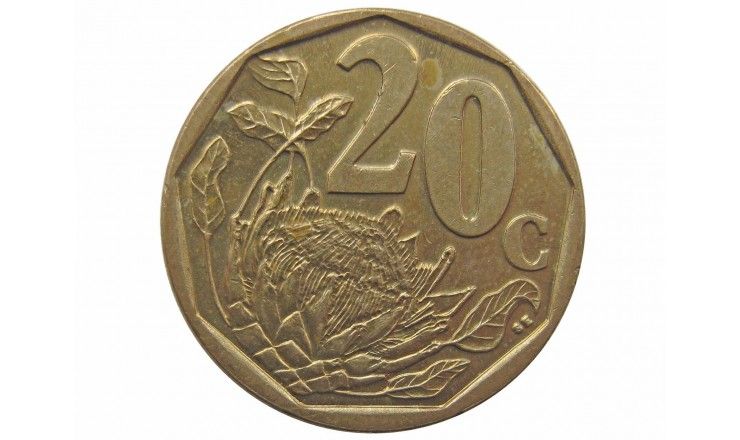 Южная Африка 20 центов 2010 г.