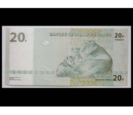 ДР Конго 20 франков 2003 г.