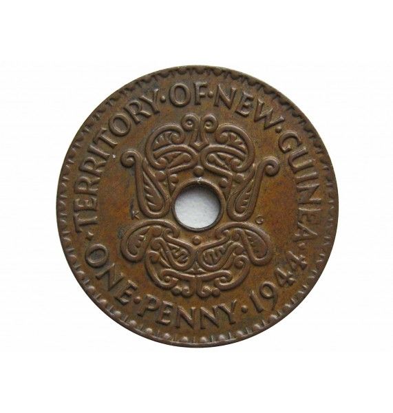 Британская Новая Гвинея 1 пенни 1944 г.