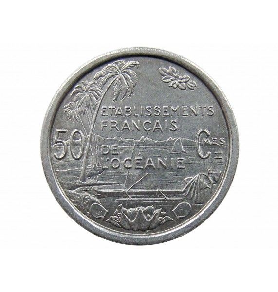 Французская Океания 50 сантимов 1949 г.