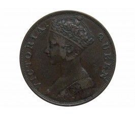 Гонконг 1 цент 1875 г.