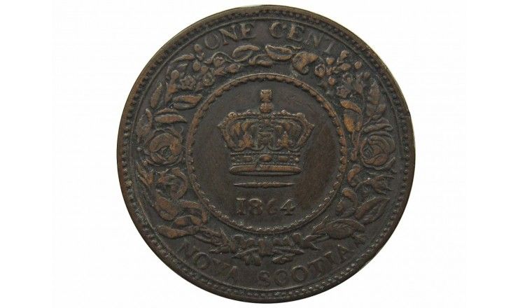 Канада (Nova Scotia) 1 цент 1864 г.