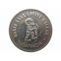 Канада 1 доллар (торговый) 1980 г.