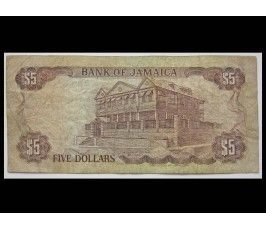 Ямайка 5 долларов 1985 г.
