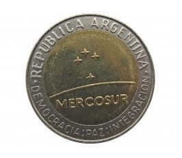 Аргентина 1 песо 1998 г. (Меркосур)