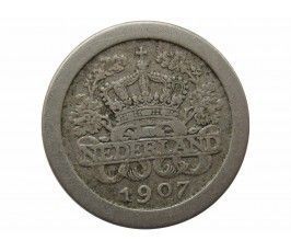 Нидерланды 5 центов 1907 г.