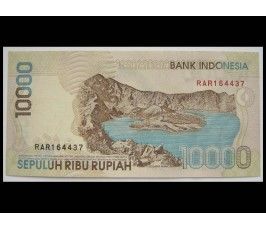 Индонезия 10000 рупий 1998 г.