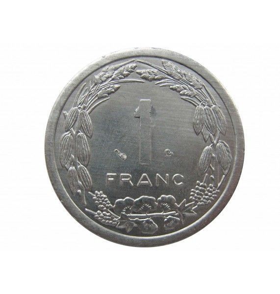Центрально-Африканские штаты 1 франк 2003 г.