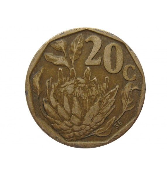Южная Африка 20 центов 1993 г.