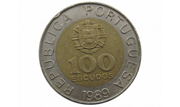 Португалия 100 эскудо 1989 г.