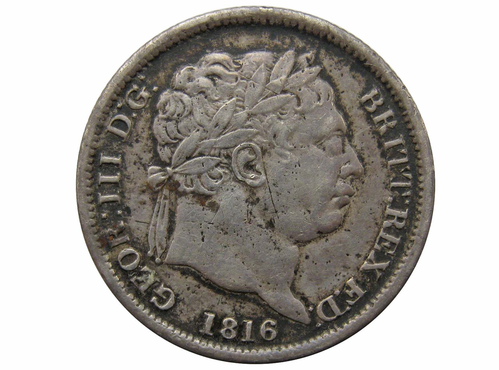 15 19 в рублях. Великобритания 1 шиллинг, 1811.