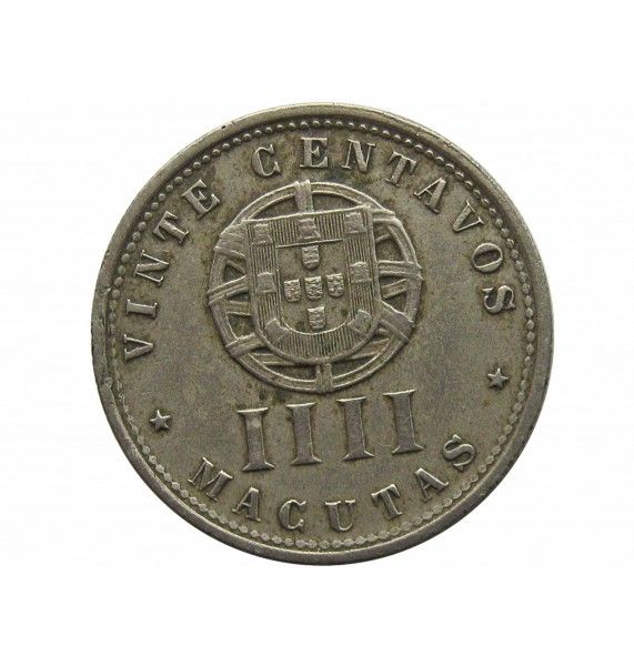 Ангола 20 сентаво (4 макута) 1927 г.