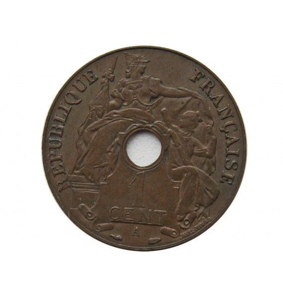 Французский Индокитай 1 цент 1938 г.