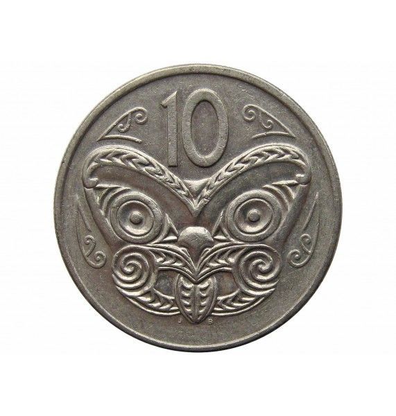 Новая Зеландия 10 центов 1982 г.