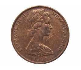Новая Зеландия 1 цент 1980 г.