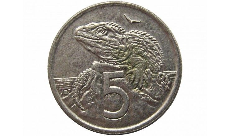 Новая Зеландия 5 центов 1995 г.