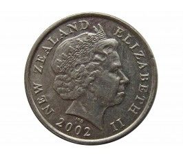 Новая Зеландия 5 центов 2002 г.
