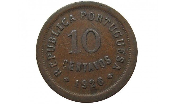 Португалия 10 сентаво 1926 г.