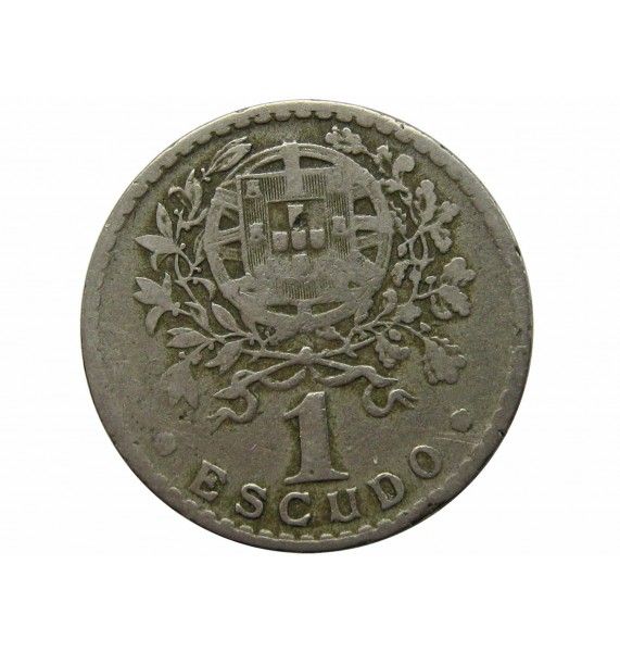 Португалия 1 эскудо 1944 г. Португалия 1 эскудо 1944 г.