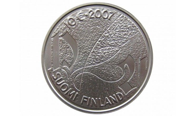 Финляндия 10 евро 2007 г. (Микаэль Агрикола)