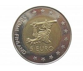 Финляндия 5 евро 1996 г. (Крепость Олавинлинна)
