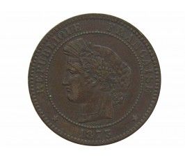 Франция 10 сантимов 1873 г. А