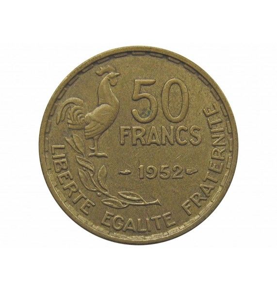 Франция 50 франков 1952 г.