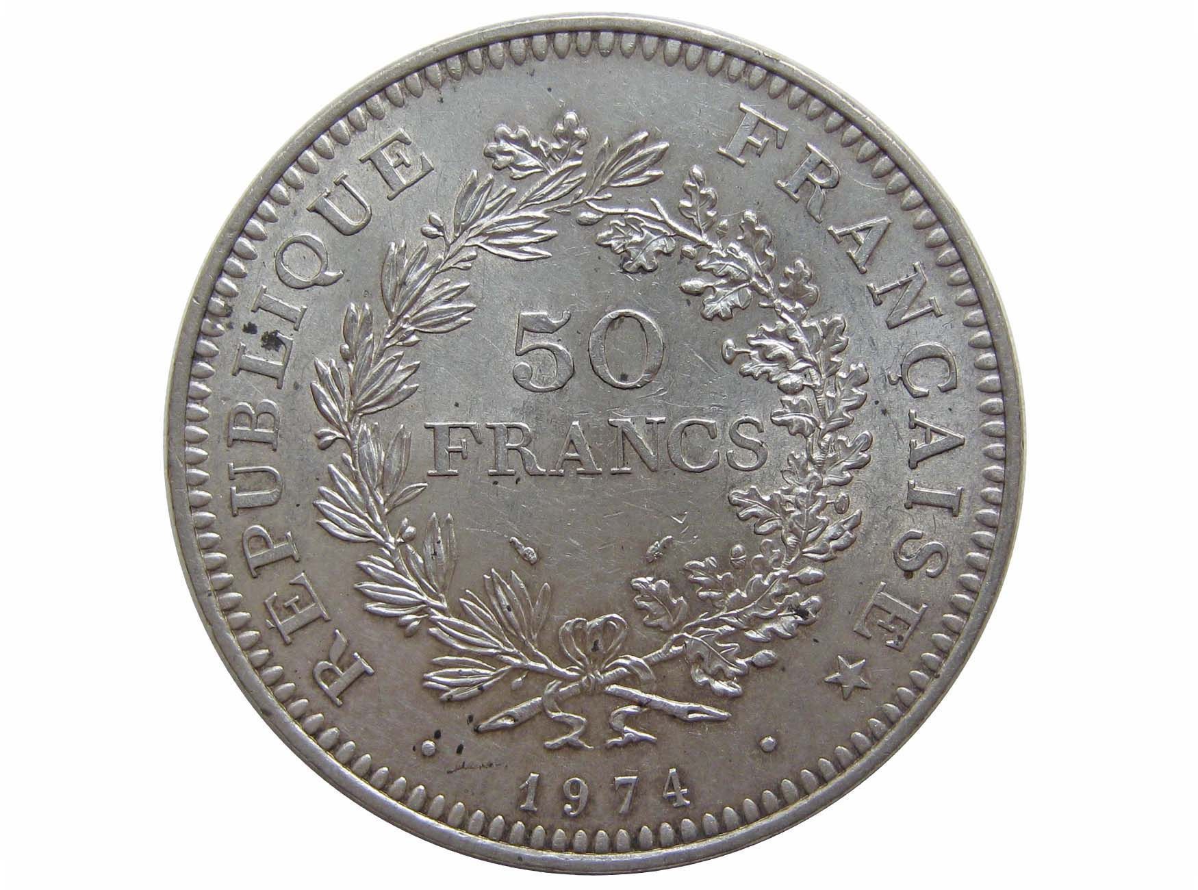 Франция 20 франков 1974. 20 Сантимов.