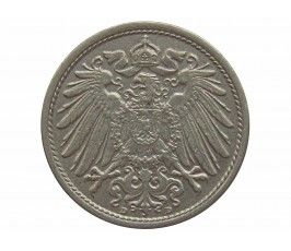 Германия 10 пфеннигов 1915 г. D
