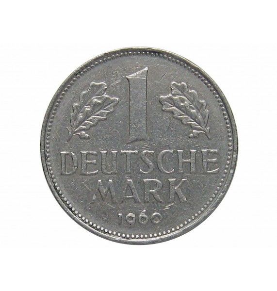 Германия 1 марка 1960 г. J