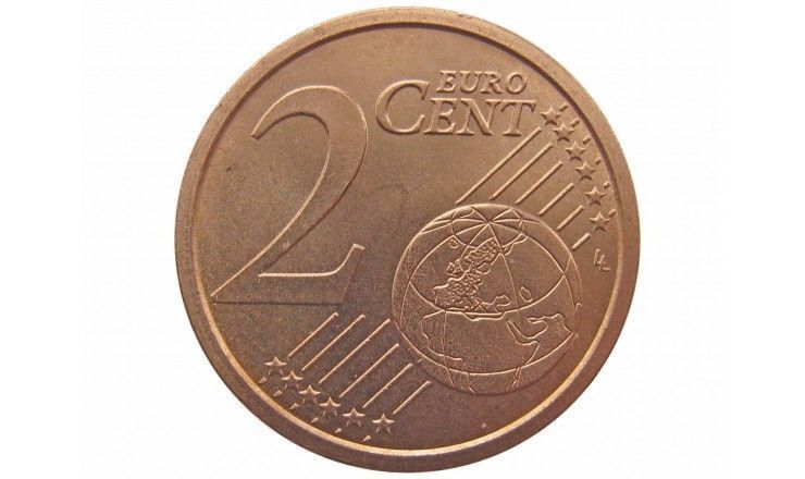 Италия 2 евро цента 2012 г.
