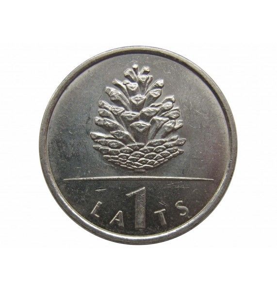 Латвия 1 лат 2006 г. (Шишка)