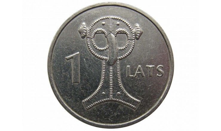 Латвия 1 лат 2007 г. (Сова Сакта)