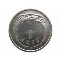 Латвия 1 лат 2009 г. (Кольцо)