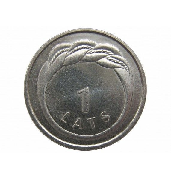Латвия 1 лат 2009 г. (Кольцо)