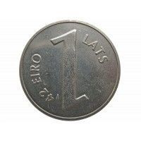 Латвия 1 лат 2013 г. (Паритет валют)