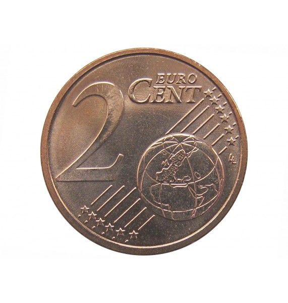 Латвия 2 евро цента 2014 г.