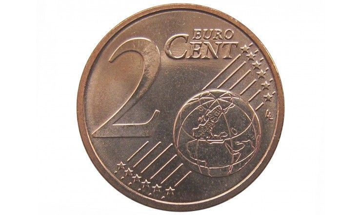 Латвия 2 евро цента 2014 г.