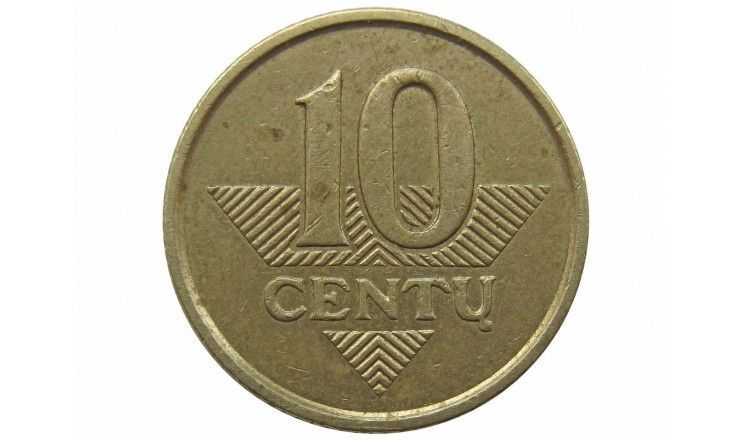 Литва 10 центов 1999 г.
