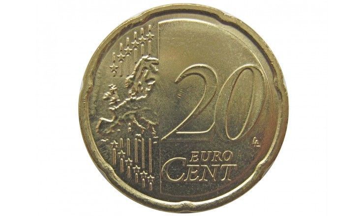 Литва 20 евро центов 2015 г.