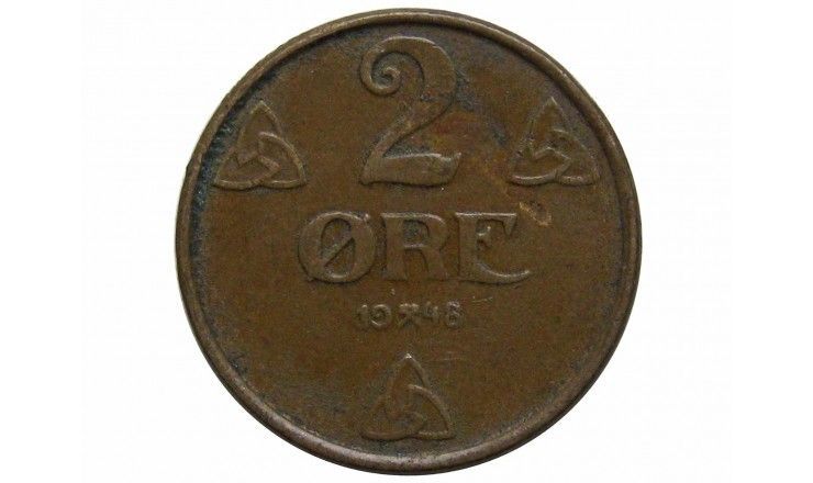 Норвегия 2 эре 1948 г.