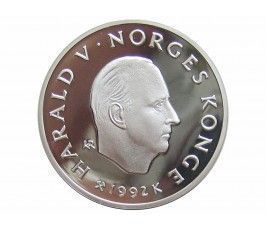 Норвегия 50 крон 1992 г. (Олимпиада 1994 г. в Лиллехаммере)