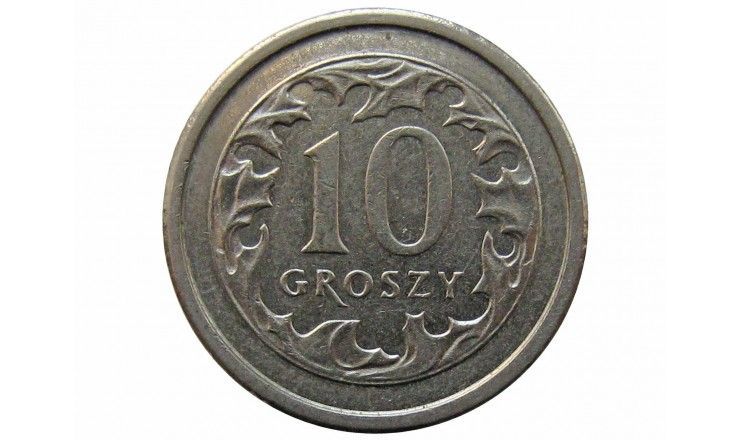 Польша 10 грошей 2004 г.