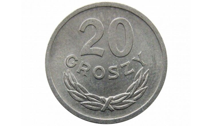Польша 20 грошей 1971 г.
