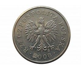 Польша 20 грошей 2008 г.